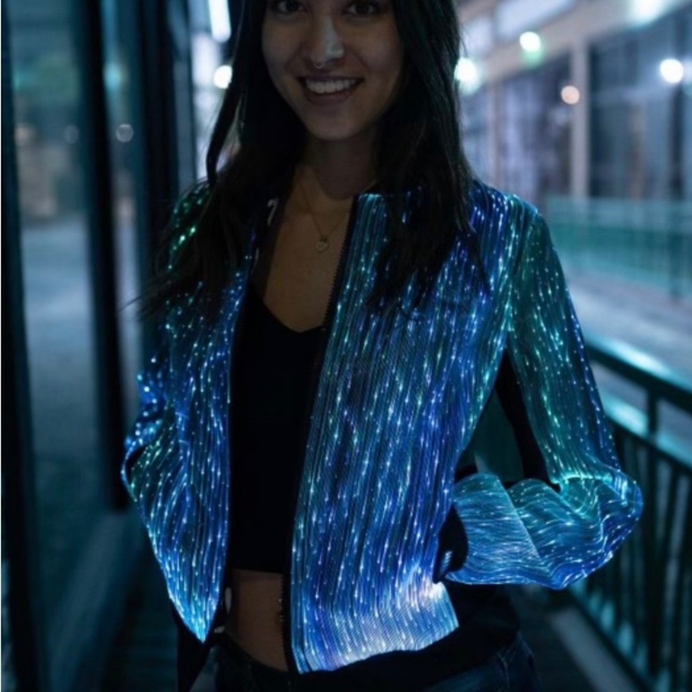 LED Bomber Rave/Festival Jacket